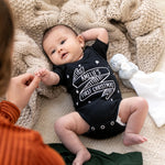 Personalised First Christmas Stars Baby Bodysuit by Clouds & Currents