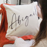 Personalised Name Cushion by Clouds & Currents 