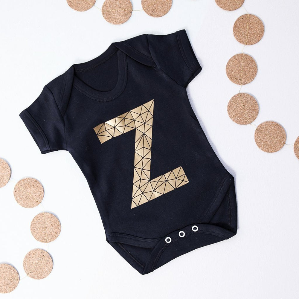 Geometric Initial Baby Grow by Clouds & Currents