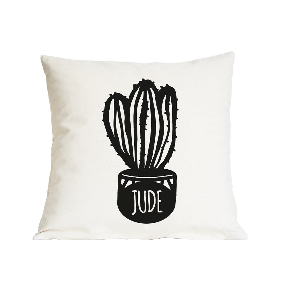 Personalised Cactus Cushion by Clouds & Currents