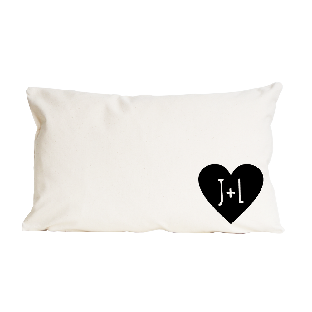 Couples Heart Cushion by Clouds and Currents