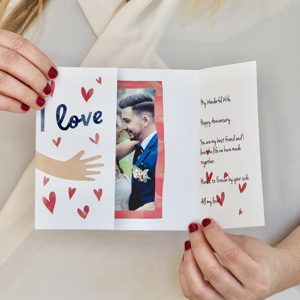 Personalised Love Your Hugs Valentines Card by Clouds & Currents