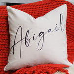 Personalised Name Cushion by Clouds and Currents 