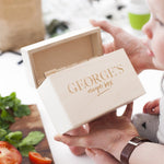 Wooden Recipe Card Box by Clouds & Currents