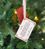 Personalised Letter From Father Christmas Decoration By Clouds and Currents