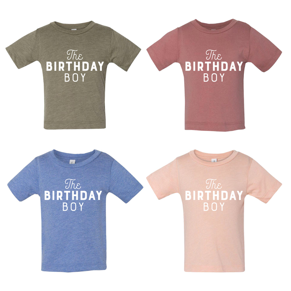 Personalised Birthday Boy Kids T Shirt by Clouds and Currents