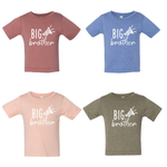 Big Brother Est. Kid's Trumpet T Shirt by Clouds and Currents