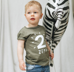 Kid's Birthday T Shirt by Clouds and Currents