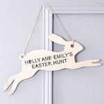 Personalised Easter Egg Hunt Sign