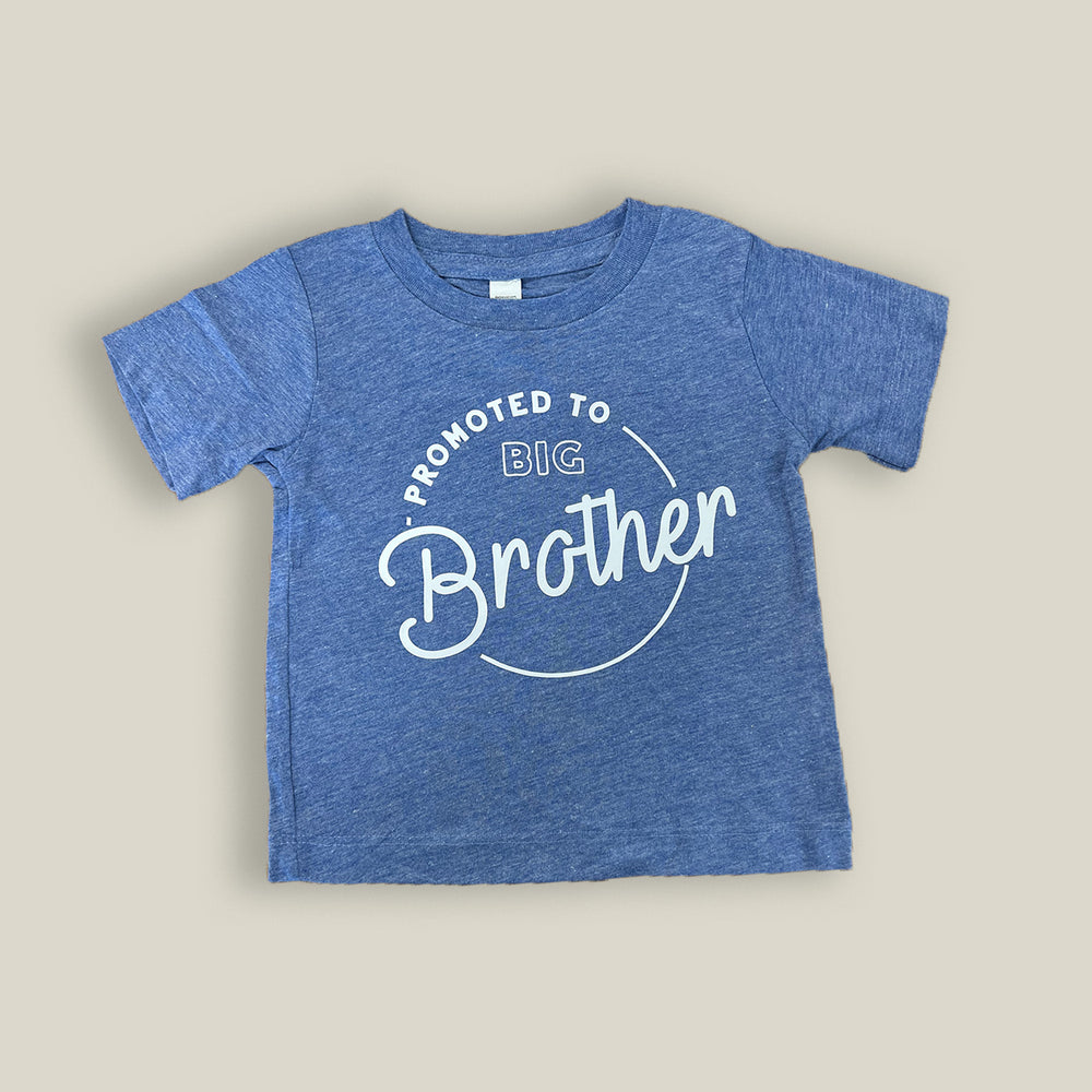 SAMPLE 12-18 M 'Promoted To Big Brother' T-shirt