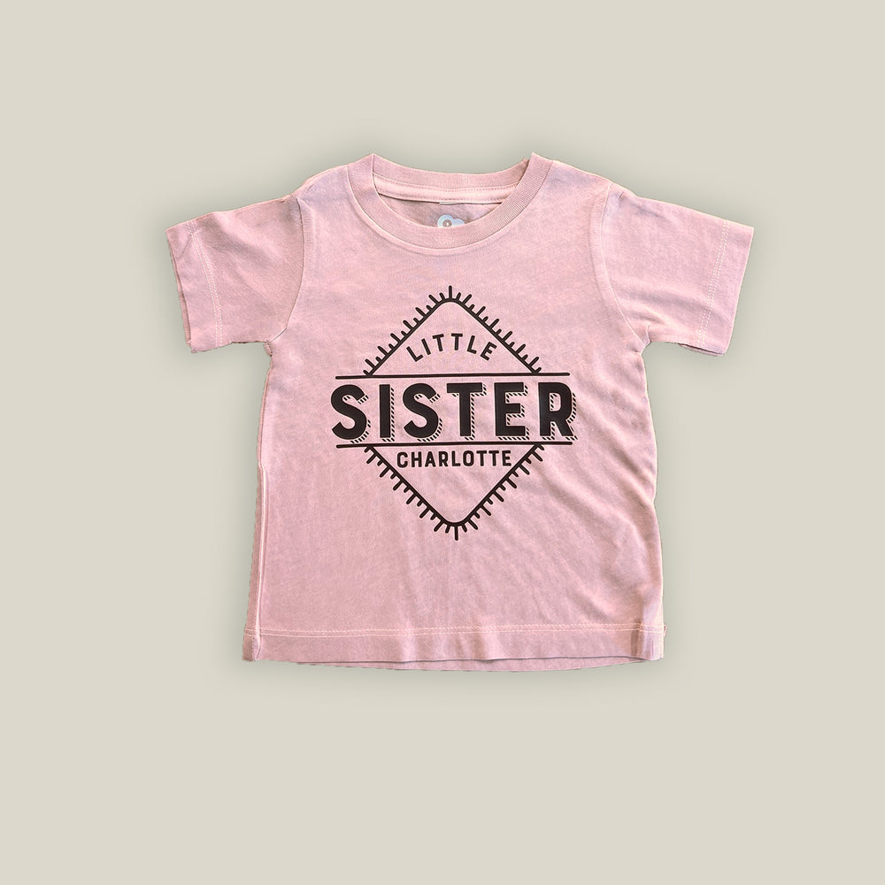 SAMPLE 18-24 Months 'Little Sister Charlotte' T-shirt