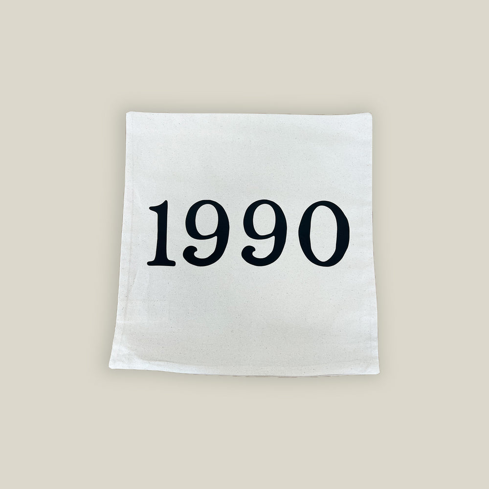 SAMPLE '1990' Square Cushion Cover