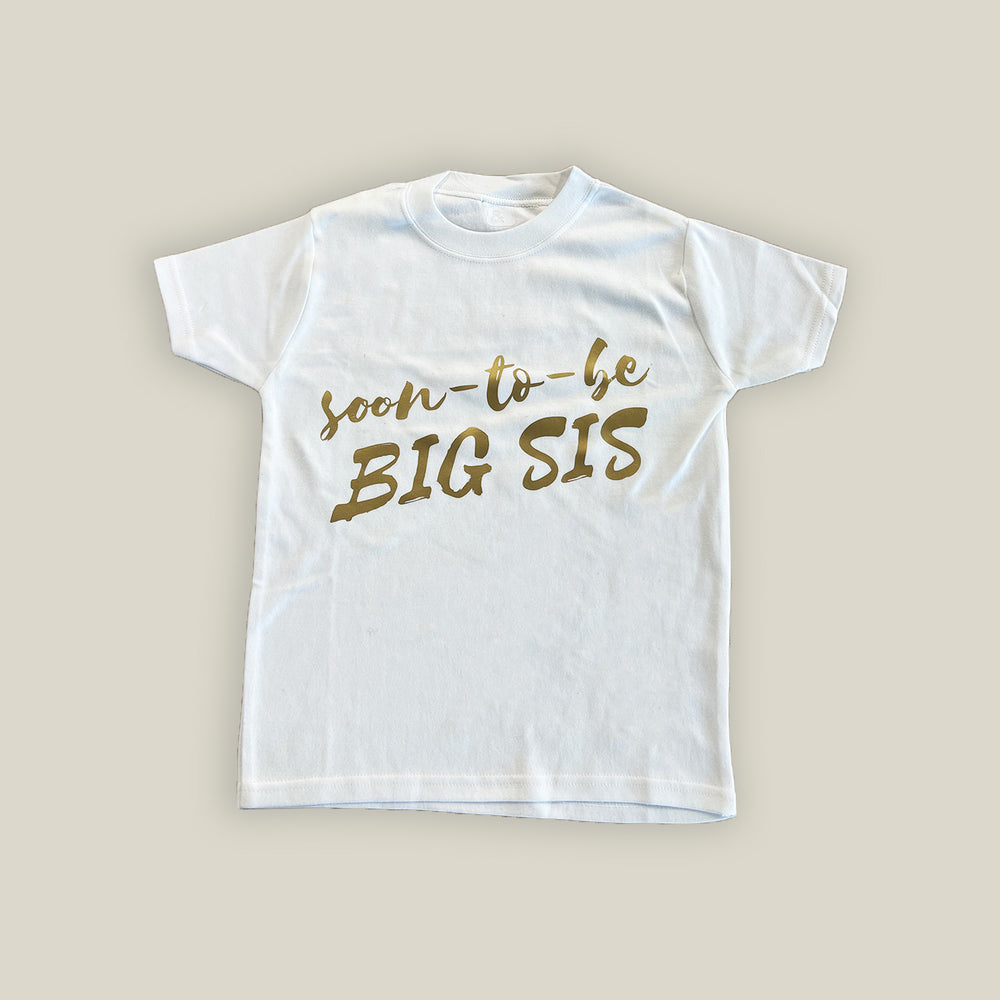 SAMPLE 4-5 Years 'Soon To Be Big Sis' T-shirt