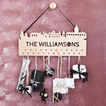 Personalised Winter Christmas Advent Calendar Hanger by Clouds and Currents