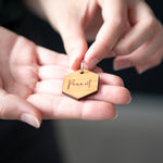 Wooden Pet Tag by Clouds & Currents