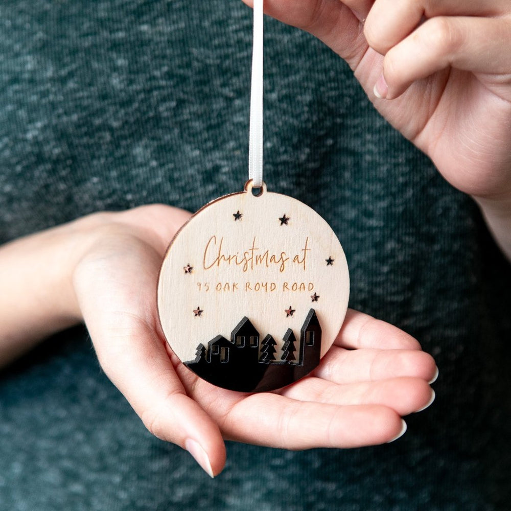 Night Sky Christmas Bauble by Clouds & Currents