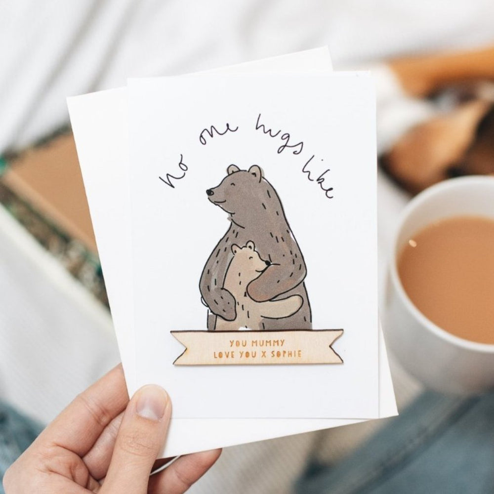 Best Hugs Bear Card by Clouds & Currents