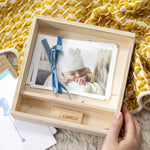 Personalised Photograph Wooden Keepsake Box by Clouds and Currents