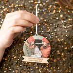 Personalised Christmas Family Photo Bauble by Clouds & Currents