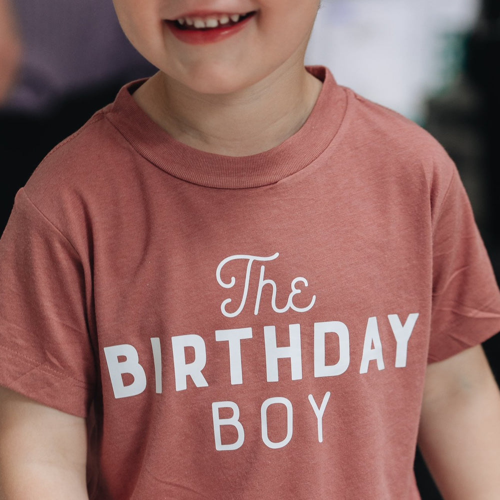 Personalised Birthday Boy Kids T Shirt by Clouds and Currents