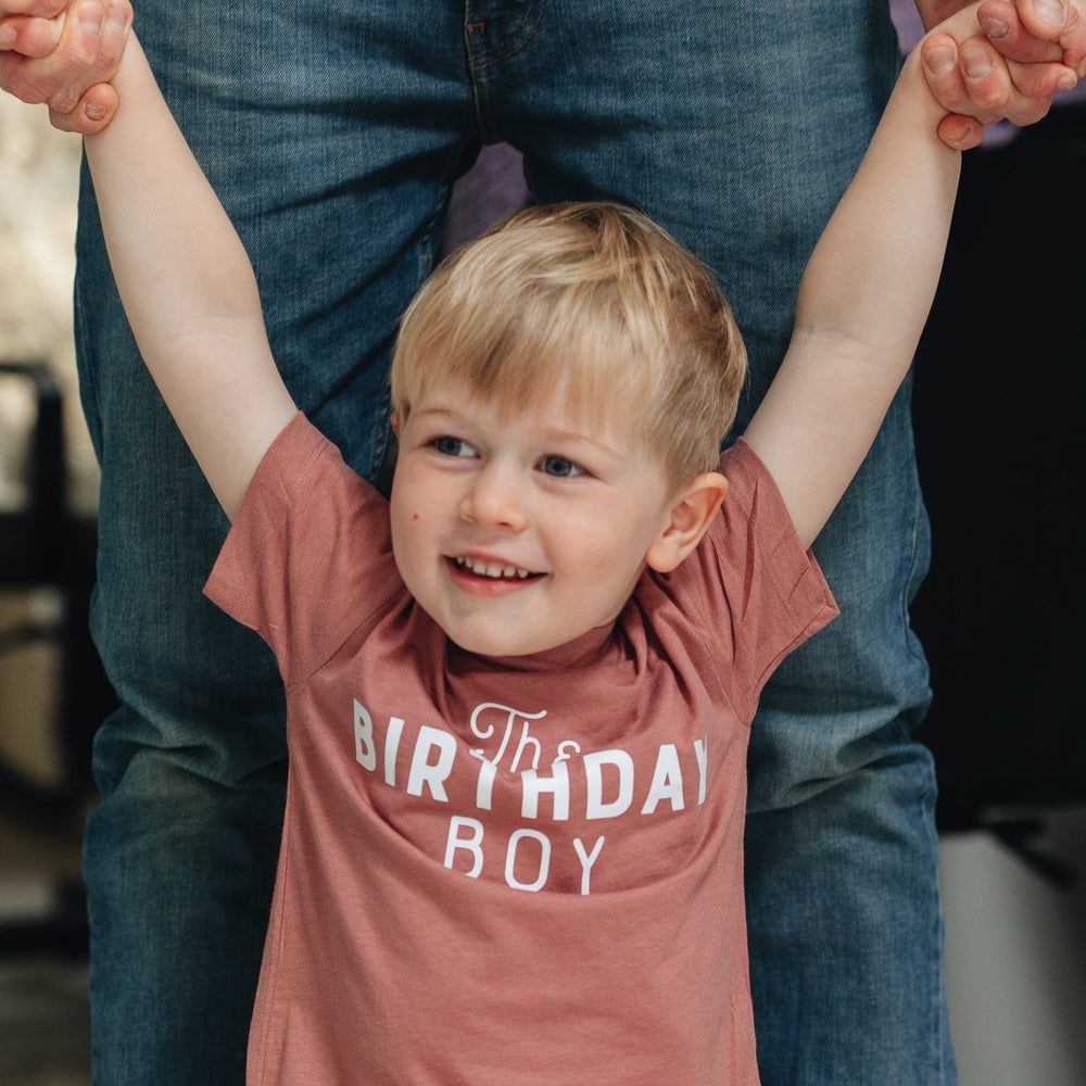 Personalised Birthday Boy Kids T Shirt by Clouds & Currents
