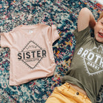Personalised Sibling Shirt Set by Clouds and Currents