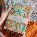 Personalised Floral Kitchen Recipe Organiser by Clouds & Currents