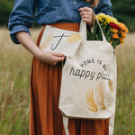 Home Is My Happy Place Tote Bag and Makeup Bag Set by Clouds & Currents