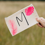 Luxury Tropical Makeup Bag by Clouds and Currents