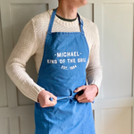 Personalised Catchphrase Kitchen Apron
