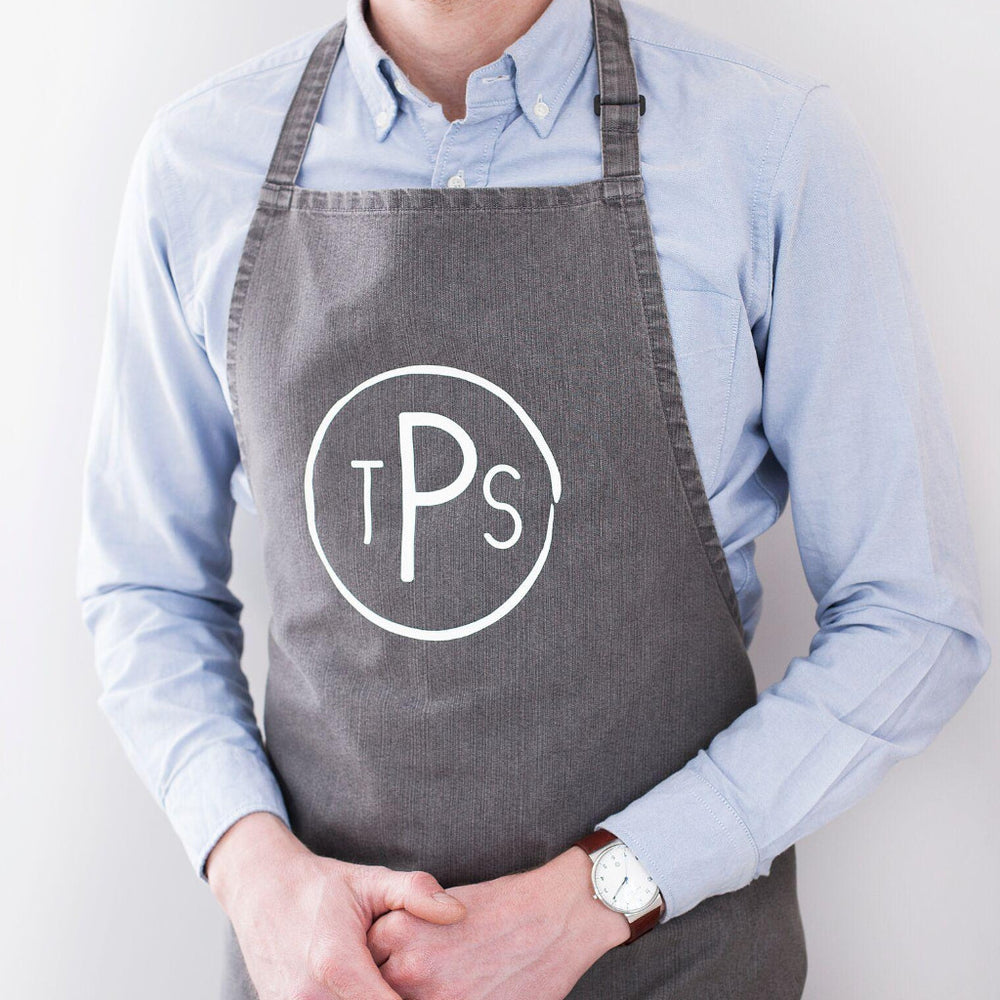 Monogram Apron by Clouds & Currents