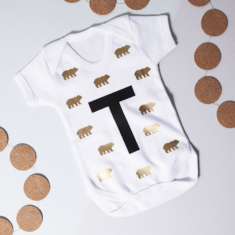 Initial Bear Baby Grow by Clouds and Currents