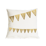 Nursery Bunting Cushion by Clouds and Currents