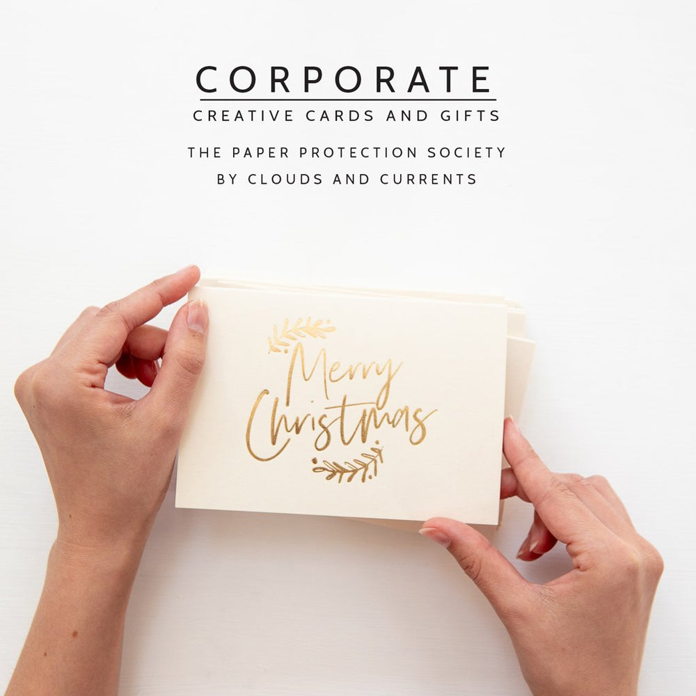 Corporate Catalogue and Sample Card Pack by Clouds and Currents