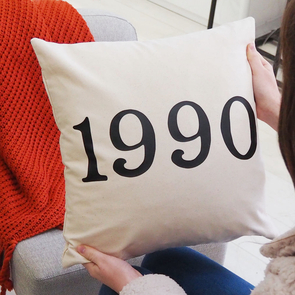 Personalised Year Cushion by Clouds & Currents 