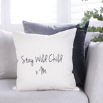 Personalised Initial Cushion by Clouds & Currents 