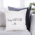 Nursery Name Cushion by Clouds and Currents