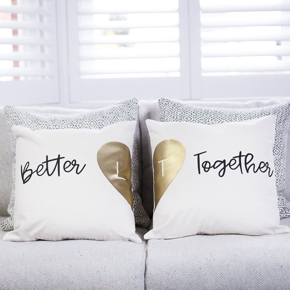 Couples Better Together Cushion Set by Clouds and Currents