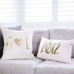 Wedding Year Cushion Set by Clouds and Currents