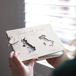 Duo Country Wedding Guest Book by Clouds and Currents