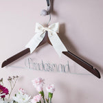 Bridesmaid Wedding Hanger by Clouds and Currents