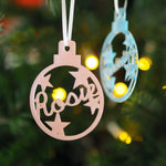 Personalised Christmas Star Name Bauble by Clouds and Currents