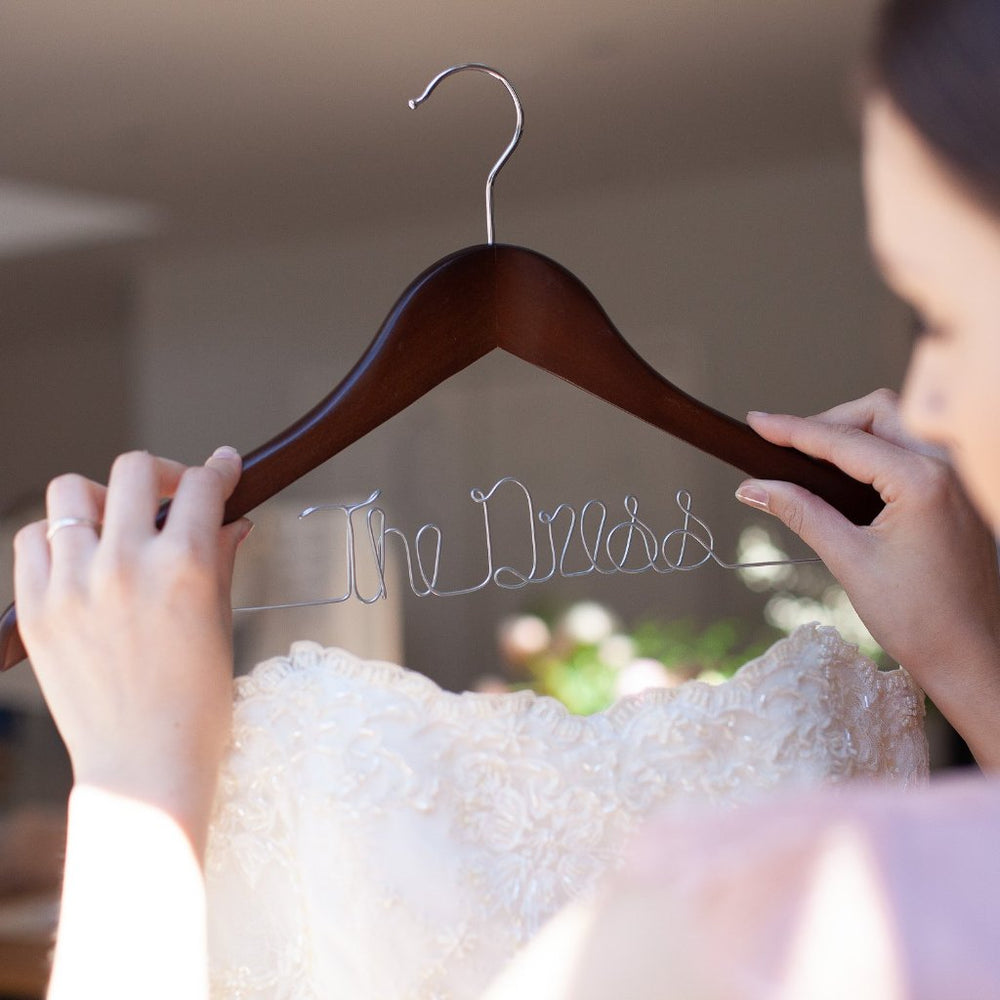 Wedding Dress Hanger by Clouds & Currents