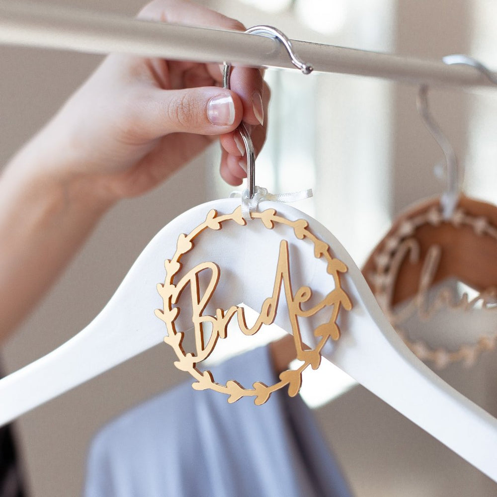 Wreath Bride Hanger Charm by Clouds & Currents