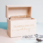 Wedding Photo Box by Clouds and Currents