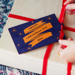 Personalised Star Christmas Eve Box Label By Clouds & Currents