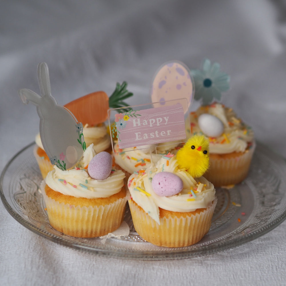 Personalised Easter Cake Topper Set