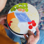 Personalised Cheese And Crackers Tin