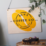 Personalised Coffee Station Sign