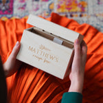 Personalised Wooden Favourite Recipe Box by Clouds and Currents 
